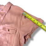 Teddi Rose Mauve Pink Button Up Tie Waist Midi Shirt Dress Photo 4