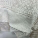 No Comment Waffle Knit White Oversized Top Shirt Size Medium M Womens Photo 6