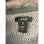 Aerie Sweatshirt Womens XS Gray Bleach Tie Dye Cowl Neck Fleece Pullover Lounge Photo 4