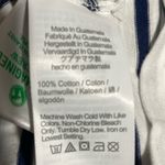 JCrew Factory Boatneck Tee Shirt Long Sleeve Stripe Navy Blue/White L(12 Photo 3