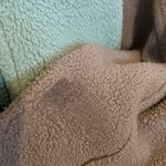 The North Face  fleece M full zip grey/teal jacket. Photo 3