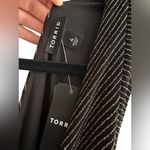 Torrid  Maxi Glitter Knit Gold Silver Sparkle Jumpsuit Metallic Wide-leg Sz 4X Photo 3