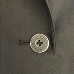 Ted Baker Wool Blend Black Blazer Floral Colorful Satin Lining Size 0 Photo 2