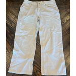 Levi's Levi’s Classic Slim Capris White Jeans Women 14 Spring Summer Cruise Beach Trip Photo 0