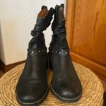 SOFFT Women's Western Black Leather Ankle Boots SIZE 7 Photo 5