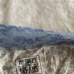 Blue And Pink Animal Print Lace Bow Slip Dress Size XL Photo 3