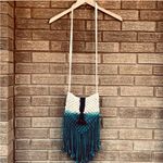 Street Level  OMBRÉ CROCHET MACRAME BOHEMIAN STYLE CROSSBODY BAG Photo 3