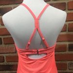 Athleta Swim Tankini Top Sz 34B/C Coral Color Convertible Strap Tankini Top Photo 4