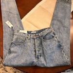 We Wore What  Distressed Blue Jeans Photo 2
