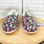 Toms  Alpargata Glow In The Dark Christmas Lights Fur Lined Slip On Grey 8 Photo 1