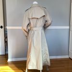 London Fog Vintage “Maincoats” Long Trench Coat Beige Belted Size 14 Reg Photo 2