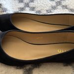 Olio Black Faux Suede Pointed Toe Flats Women’s Size 10 Slip Photo 4