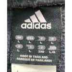 Adidas  Athletic Shorts 3-Stripe Running Gym Training‎ Gray Red Women's L Photo 4