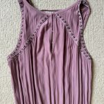 Ramy Brook  Studded Mini Dress Mauve Photo 2