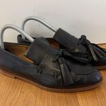 & Other Stories & Other Stories Shoes Womens Size 38 Black Leather Tassel Loafers Made in Italy Photo 2