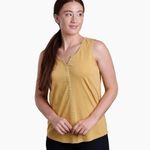 Kuhl Shay Tank Top Honey Golden Yellow Embroidered Design Women’s XS Photo 7