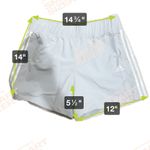 Adidas  Women's Own the Run Soccer Shorts Gray Size XL Elastic Waistband Photo 8