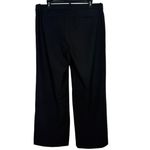 J.Crew High Rise Peyton Crop Wide Leg Stretch Trouser Pants Pockets 14 T Black Photo 10