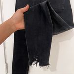 AGOLDE Sophie Mid Rise Ankle Jean in Shout Wash (Black) Photo 7