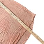 BKE  Lace Up Top‎ Size L Distressed Crisscross Neckline Minimalist BOHO Tee Photo 7