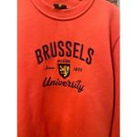 Brussels University Coral Crewneck Sweatshirt College Core L Pink Size L Photo 4
