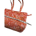 Vera Bradley  Sherbet Pattern Purse Bag Quilted Orange Pink Photo 10
