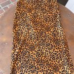 Urban Outfitters Satin cheetah midi skirt Photo 0