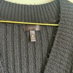 AQUA  Long Sleeve Black Sweater Jumpsuit Size Medium Photo 3