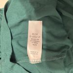 Jessica London Womens Babydoll Tunic 34/36 Teal Pleated Crisscross Empire Waist Photo 5