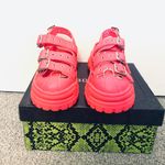 Cape Robbin Pink Buckle Cape Robin Platform Sandals Photo 4