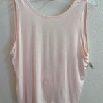 Aerie NWT  Light Pink Open Back Tie Tank Top Large Photo 0