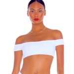 Lovers + Friends Tess Off the Shoulder Bikini Top Size S Photo 0
