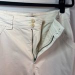 Abercrombie & Fitch  Curve Love Cargo Pants Cream Carpenter  Women's Size 10 Long Photo 7