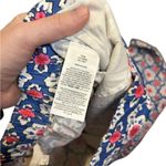 Boden Danby pull on trousers women’s 6P mosaic floral print blue pink white Pink Photo 4