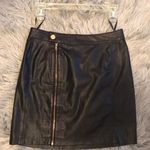 Armani Exchange AX Leather Skirt  Photo 0