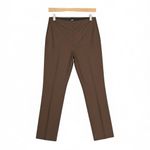 Vera Wang Simply  women’s medium brown pull on high rise ankle trousers Photo 1