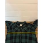 Vintage Harley Davidson Plaid Flannel Shirt Snap Buttons Long Sleeve Size L Green Size L Photo 8