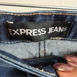 EXPRESS  Embroidered‎ Aztec Bootie Denim Shorts Photo 2