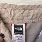 The North Face Khaki Pants Outdoor Drawstring Waist Hiking Camping Size 4 Short Photo 1