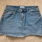 Aeropostale ⭐️ Aéropostale distressed denim skirt in size 3/4 Photo 0