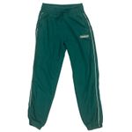 Adidas  Retro Sweat Pants Womens Tapered Fit Size Small Green pink stripe Photo 3