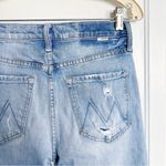 MOTHER • The Tomcat Jeans boyfriend straight leg slim crop The Confession ripped Blue Size 27 Photo 15