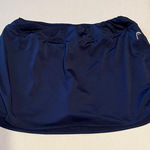 Head ‎ athletic navy blue skorts women's size large Photo 0
