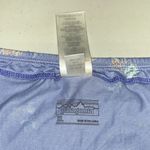 Patagonia XL Purple - Blue Floral Print Ruffle Flounce Hem Alpine Valley Skirt Photo 4