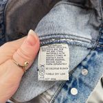 Unionbay Women Denim jean Jacket Long Sleeve Button Down Blue Wash Medium croppe Photo 2