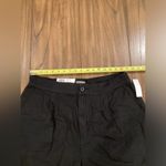 Joie  Black linen pleated Chino Pockryshorts nwt size large Photo 1