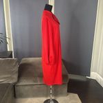 Women’s Red Long Sleeve Midi Dress with Bow Detail Size XL Photo 2