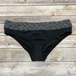 EUC TYR Arvada Riva Classic Bikini Bottoms Striped Black Size L Photo 1