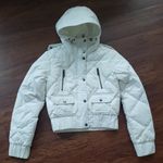 Burberry  White Cropped Down Puffer Jacket Size XS Photo 6