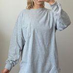 Brooks Brothers Gray Henley Long Sleeve Tee Photo 0